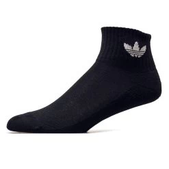 ADIDAS Socken 3er Pack - Mid Ankle - Black -Angebote Mode Perle Store adidas socken 3er pack mid ankle black 2