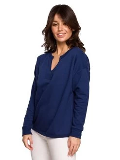 Angebote Mode Perle Store 23 Sweatshirt In Dunkelblau