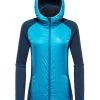 Hybridjacke "Burlina" In Blau/ Dunkelblau