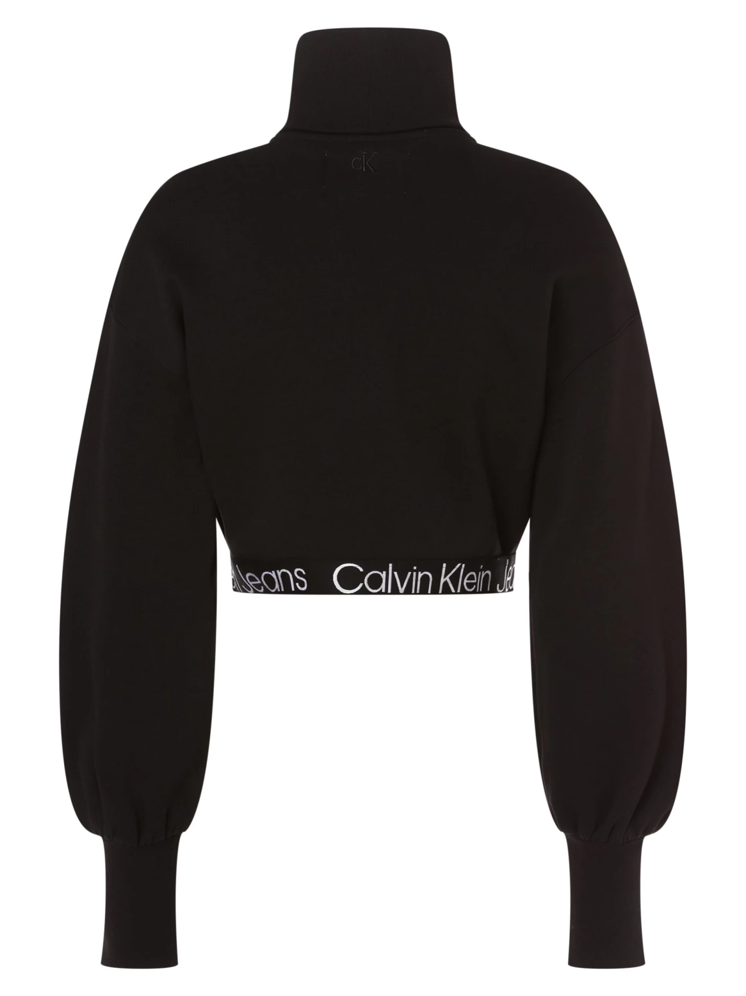 Calvin Klein Jeans Sweatshirt In Schwarz 2 Calvin Klein Jeans Sweatshirt In Schwarz – Bild 2