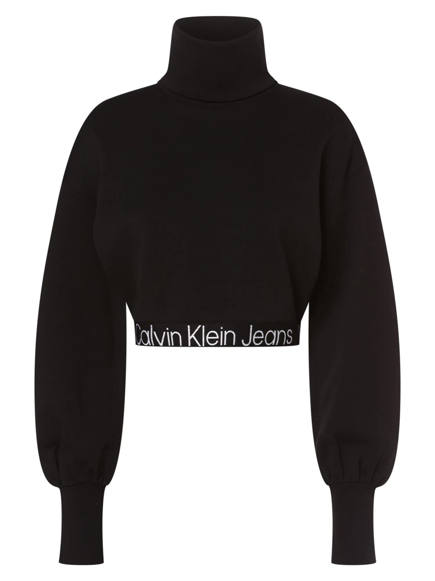 Calvin Klein Jeans Sweatshirt In Schwarz 1 Calvin Klein Jeans Sweatshirt In Schwarz