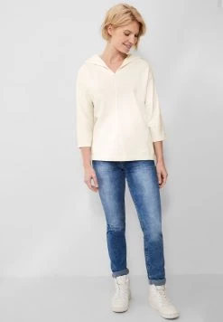 Cecil Hoodie Pullover Raw Sand Beige -Angebote Mode Perle Store cecil hoodie pullover raw sand beige 2