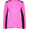 CMP Fleecejacke In Pink/ Bordeaux
