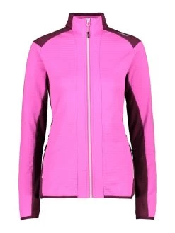 CMP Fleecejacke In Pink/ Bordeaux
