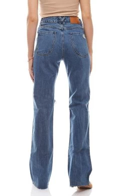 Destroyed-Jeans In Blau -Angebote Mode Perle Store funky buddha destroyed jeans in blau 3