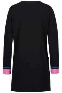 Strickjacke Doubleface Offene Form Langarm In Grau -Angebote Mode Perle Store gina laura strickjacke doubleface offene form langarm in grau 3