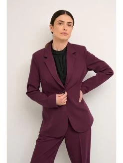 Kaffe Blazer "Sakura" In Pflaume -Angebote Mode Perle Store kaffe blazer sakura in pflaume 4