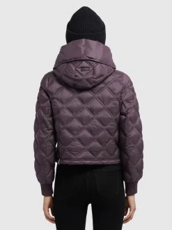 Khujo Steppjacke "Adore" In Lila -Angebote Mode Perle Store khujo steppjacke adore in lila 2