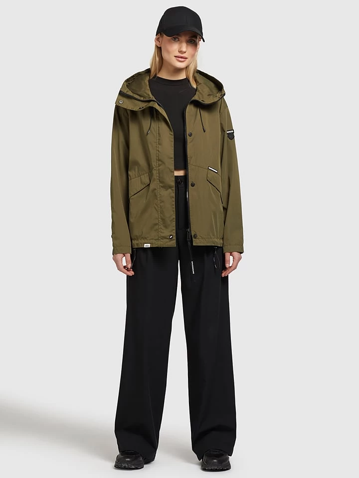 Khujo Übergangsjacke "Frips" In Oliv 5 Khujo Übergangsjacke "Frips" In Oliv – Bild 5