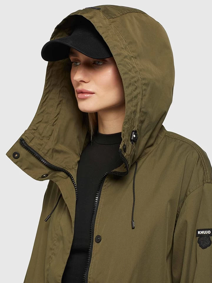 Khujo Übergangsjacke "Frips" In Oliv 6 Khujo Übergangsjacke "Frips" In Oliv – Bild 6