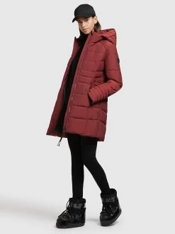 Khujo Winterjacke "Amaray 3" In Bordeaux -Angebote Mode Perle Store khujo winterjacke amaray 3 in bordeaux 3