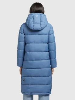 Khujo Wintermantel "Julina Matt" In Blau -Angebote Mode Perle Store khujo wintermantel julina matt in blau 3