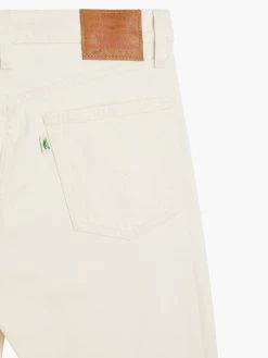 Jeans "501® Crop Natural" - Straight Fit - In Creme -Angebote Mode Perle Store levi s jeans 501 r crop natural straight fit in creme 2