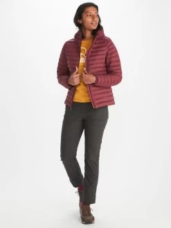 Marmot Steppjacke "Echo Featherless" In Rot -Angebote Mode Perle Store marmot steppjacke echo featherless in rot 2