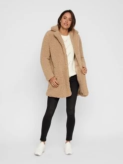 Noisy May Teddymantel "Gabi" In Hellbraun -Angebote Mode Perle Store noisy may teddymantel gabi in hellbraun 2