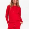 Hoodie "Nunilla" In Rot