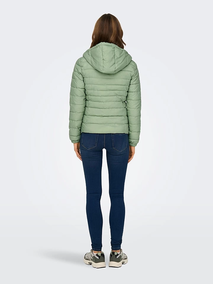 ONLY Steppjacke In Grün 3 ONLY Steppjacke In Grün – Bild 3