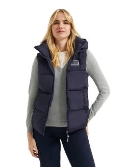 POLO CLUB Steppweste In Dunkelblau