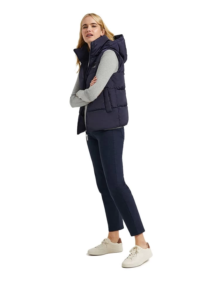 POLO CLUB Steppweste In Dunkelblau 5 POLO CLUB Steppweste In Dunkelblau – Bild 5