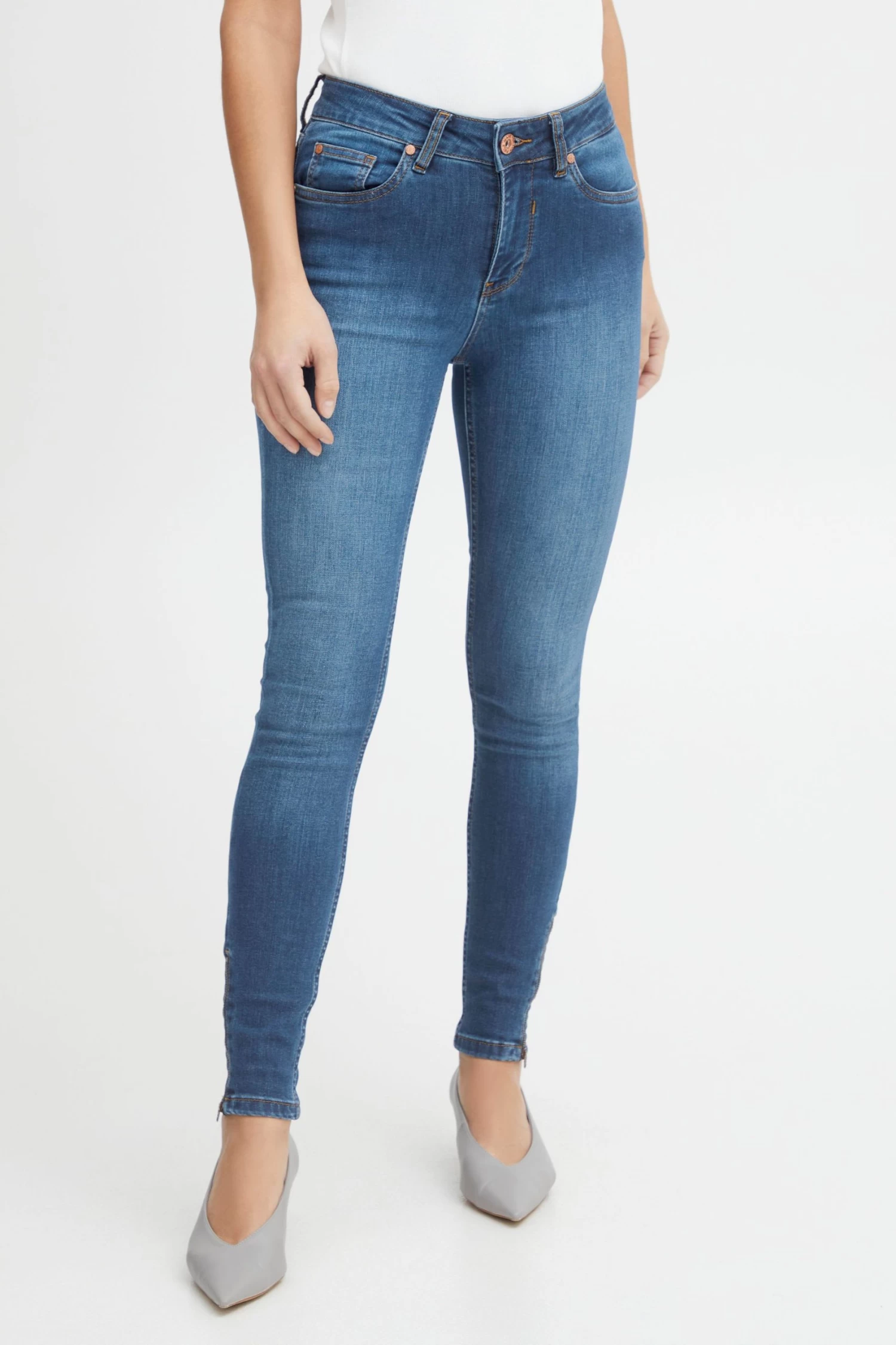 5-Pocket-Jeans In Blau 1 5-Pocket-Jeans In Blau