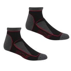 Regatta Wandersocken Lady Samaris Trail Sock In Blk/CheryPnk
