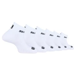 Salomon Sport-Kurzsocken 6er-Pack Casual ACTIVE In Weiss