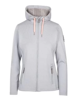 TRESPASS Sweatjacke "Diaz" In Hellgrau